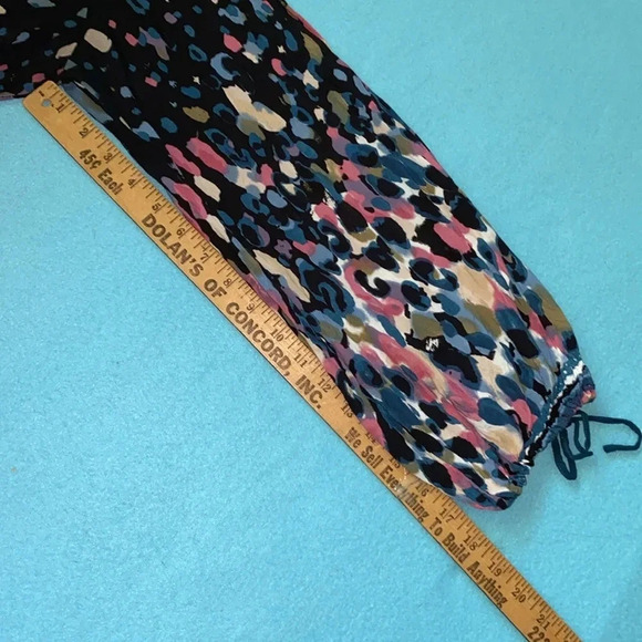WEEKEND Suzanne Betro tunic balloon long sleeve ties at neck and wrists size 3X - Picture 8 of 10